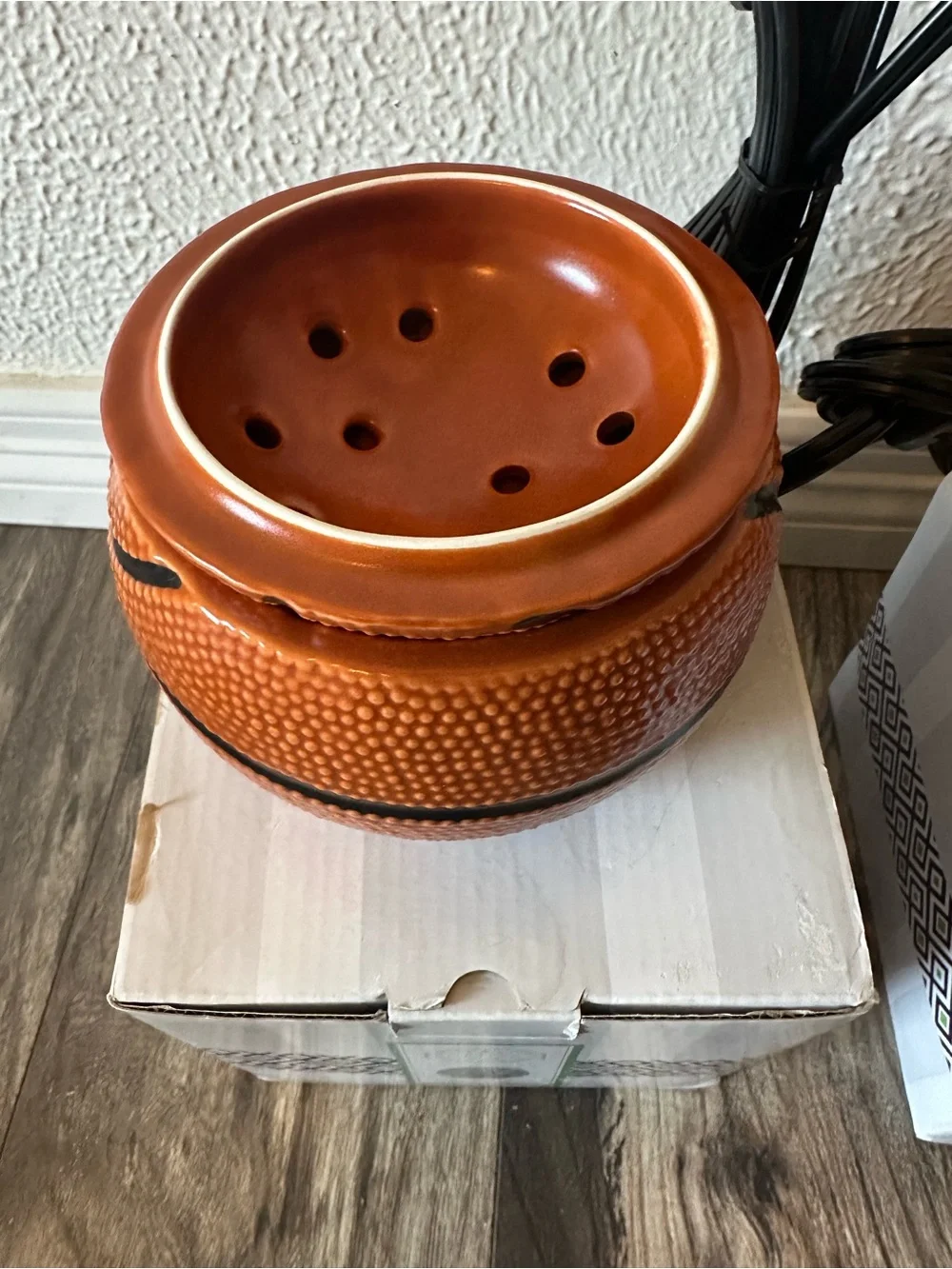 Scentsy Slam Dunk Retired Orange Basketball Plug-In Wax Warmers (Pair)